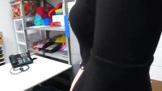 The Unsatisfying Look of an Angry Shoplifter (Krissi Knight). A shoplifting thief is caught by police..