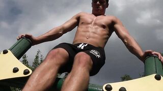 Sweaty Sweat Drenching Delight
