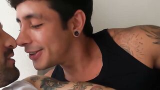 "Latin Hunk Fucks Big-Dick in Rough Sex Scene"