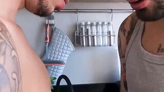 SEXY LATINO COCKS SWAP FOR MILK AND ASSHOLES (Ig0rLucuos & LucasDia). Latin cock swapping with milk&asshole.. .more info on our website!