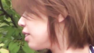 "Japanese Bombshell Masturabtes In Public Place For A Wild Sex Adventure"