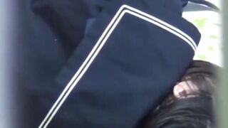 "Japanese Teenager Unleashes Naughty Pleasures In School Girl Outfit"