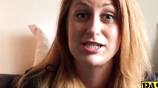 Fierce Redhead Sizzles with Passion