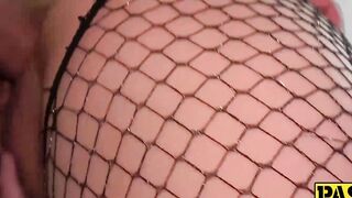"Sexy BDSM Bondage Play with Fetish Mistress & Submissive Couple"