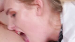 "Step-Mom's Secret Stash - A Wild Night of Lesbian Passion"