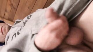 "Barefoot Hunk Stripping Down - Hot Amateur Porn Compilation"
