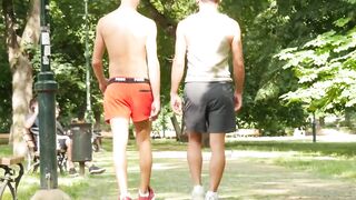 Sopping Wet Coachs Assistant Gets Destroyed by Hung Boxer
