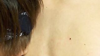 "Japanese Teen's Passionate Blowjob & Hand Job to Hot Load"