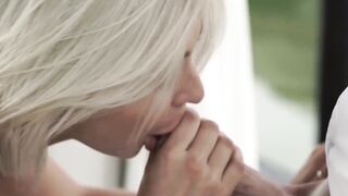 "Blondie's Passionate Tease & Rough Sex Adventure"
