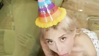 "Blondie Bombshell - Sensual Massage Turns into Passionate Fucking"