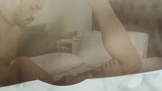 "Sexy Latin Couple Heat Up The Bedroom In A Passionate Ride"