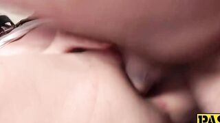 "Rough Throat Fuck - Sexual Healing With Hot Blonde Babe"
