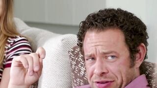 "Step-Dad Stretches Teen Step Daughter's Pussy in Intense Sexual Encounter"