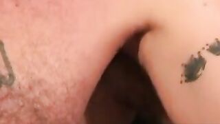 Old Man's Intense Masturbation Session After Smoking Break