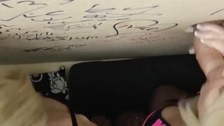 Sultry Senior Seduction Blonde Bombshells Devour Hung Masters in Epic Glory Hole Frenzy