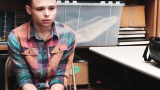 "Dominant Officer Barebacks Teen Pervert - Anal Pounding in Uniform"