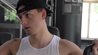 "Horny Studs - Muscular Guys Masturbate In Public"