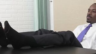 "Foot Fetish Sensations - Ebony Goddess Worships Feet"