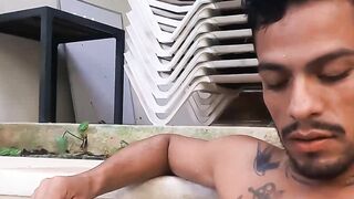 "Passionate Latin Couple Exploring Intimate Positions Before Epic Orgasm"