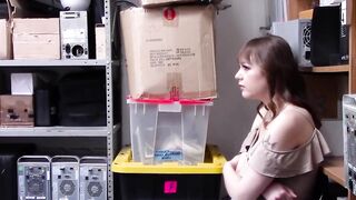 "Tinny Redhead Bombshell Interrogation & Punishment in Uniform"