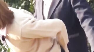"Japanese Teen's Daring Adventure in Taboo Pee Play"