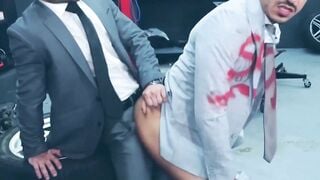 "Hung Stud Deep Thrills in Hardcore Anal Fuckfest"