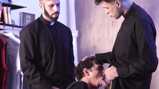 "Teen Catholic Confessions - Raw Threesome Sex Adventure"