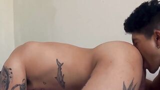 "Muscle Stud Cain Gómez Worships Your Big Dick And Balls"