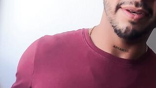 "Antuan Rumba's God-Like Body Luring You Into Bareback Action" or simply "Bear Fucker Fucks Raw With Hunk"