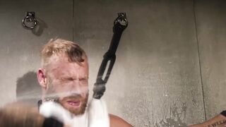 "Christian-Wilde's Domination - BDSM Bondage Sex With Clothes Pin Fetish And Water Boarding"