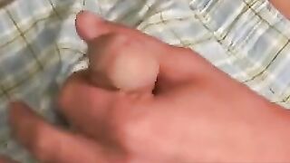 "Mature Dude's Big Flacid Dick Silently Pulled Out For A Closeup POV Masturbation Session"