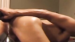 "Big Black Dong Stretches Ass - Extreme Anal Gaping by Interracial Pornstar"