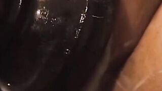 "Big Black Dong Stretches Ass - Extreme Anal Gaping by Interracial Pornstar"