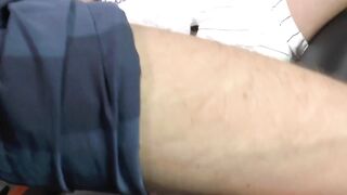 "Stranger's Hand Job Gives Young Hunk A Surprise Orgasm"