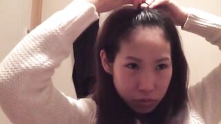 "Japanese Gal Uncovers Taboo - Peeing Ritual in Public Toilet"