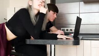 Tactical Takedown Eve Takes Down a Dominant Male in an Upskirt Domination