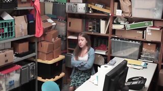 The officers morning challenge office seduction with a twist