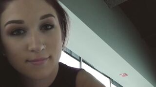 Insatiable Stepsister Nadia POV Gets Double Dicked and Deep CREAMed