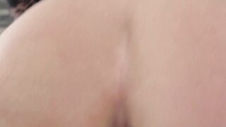 Cosmic Collision Tiny Temptation Crashes into Massive Ebony Eroticism