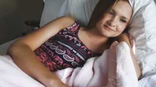 CumDrenched Cutie Paisley Brooks Tames the Beast Between Her Stepbros Legs