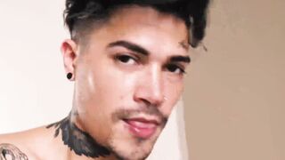 untaught Desires Latino Muscle Tightens Around Thick Black Cock