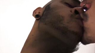 untaught Desires Latino Muscle Tightens Around Thick Black Cock