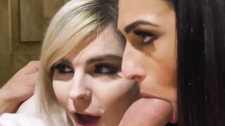 Sexy Talk  Tempting Tranny Bimbos Take Big Cocks Home