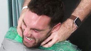 FootFetishFury.com  Bearded BDSM Jock Chase Lachance Loses Control