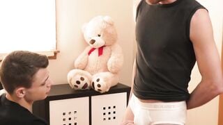 "Step-Daddy's Hot Ass Worship - Step Son Gets A Dick Rubbing On His Butt"
