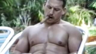 Threeway Barebacked Orgy vintage hunks Take on Cocksucking Homosexual
