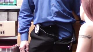 Bad Girl Gets Banged Hard  Officers Punishment