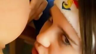 Sultry Lesbians Ignite the Dressing Room