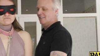 "Blonde Bombshell Tamsyn Riley Gets Dominated And Fucked In Bondage"