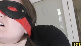 "Blonde Bombshell Tamsyn Riley Gets Dominated And Fucked In Bondage"